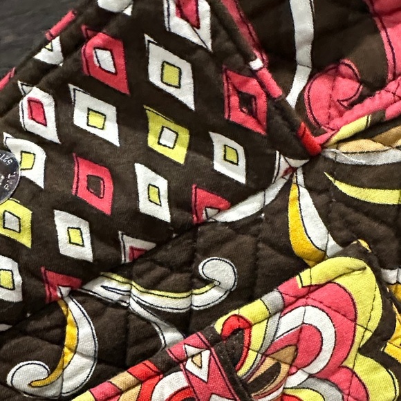 Vera Bradley Puccini Pattern Hipster Crossbody Mailbag Fall 2008 Designer NWOT - Picture 9 of 12